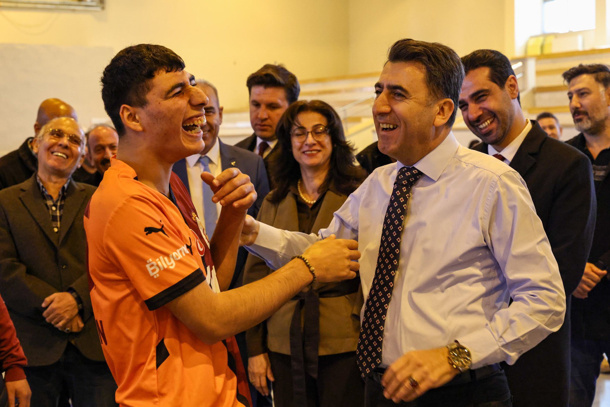 Başkanla Fotoğraflar